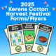 Kerens Cotton Harvest Festival forms flyers