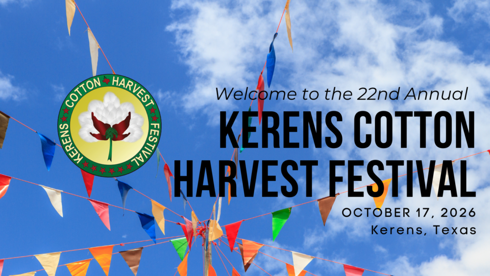 2026 Kerens Cotton Harvest Festival